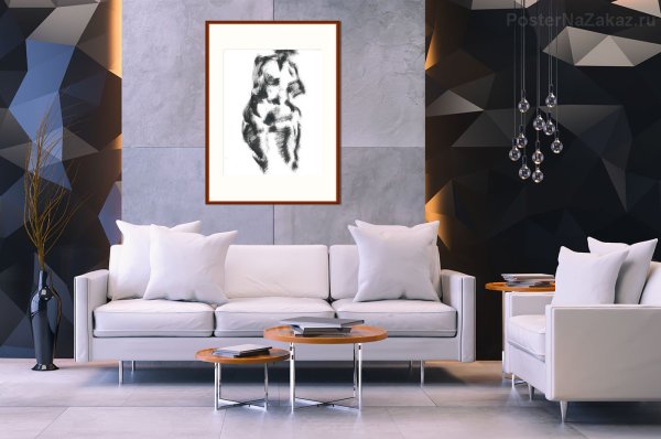 Дизайнерские постеры для интерьера