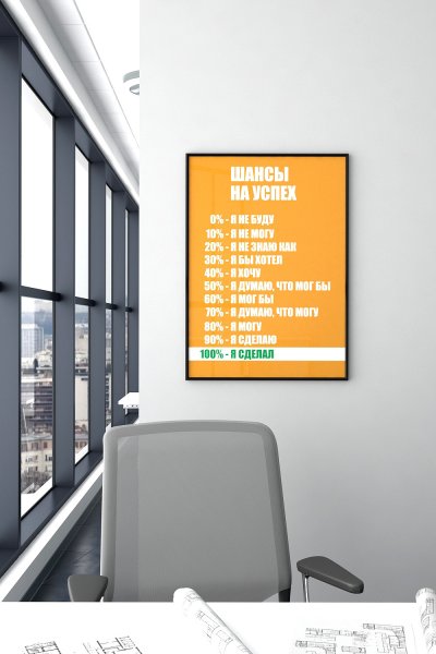 Постеры для офиса на стену