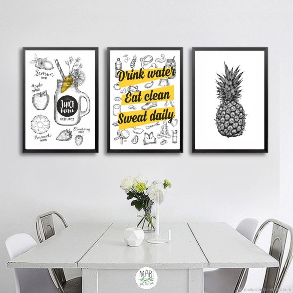 Плакаты в интерьере офиса