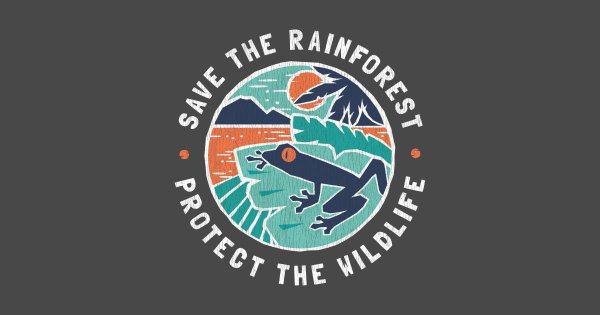 Save the Rainforests плакат