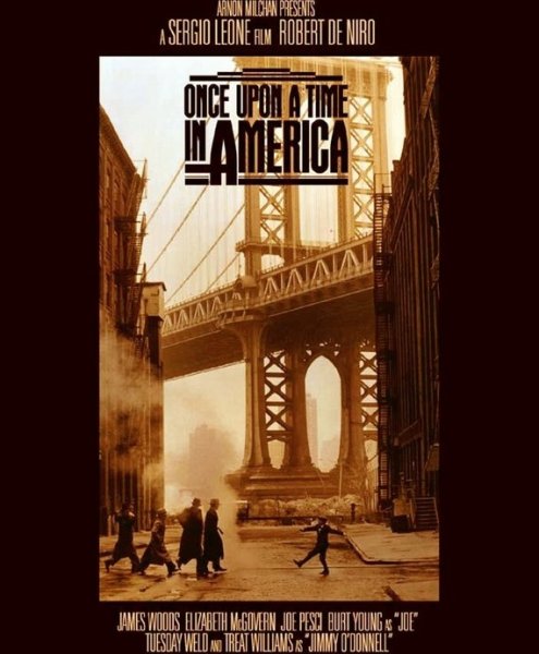 Однажды в Америке афиша фильма