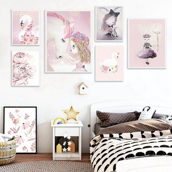 Постеры в комнату девочки