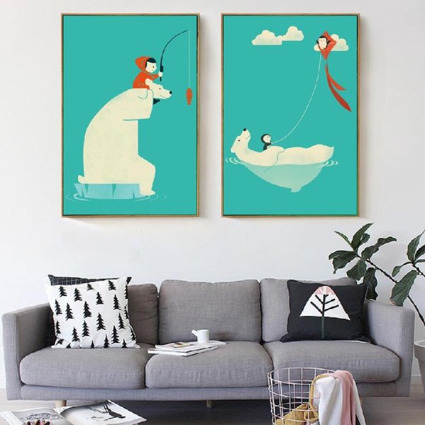 Детские постеры для интерьера