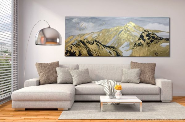 Масляная живопись в интерьере