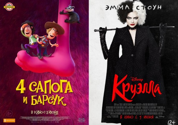 Круэлла 2021 афиша