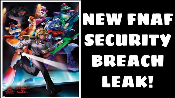 FNAF Security Breach Постер