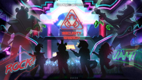 Обои ФНАФ Security Breach
