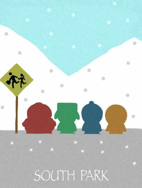 South Park Постер