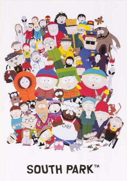 Южный парк плакат