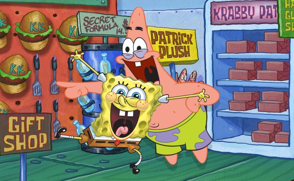 Nickelodeon губка Боб квадратные штаны