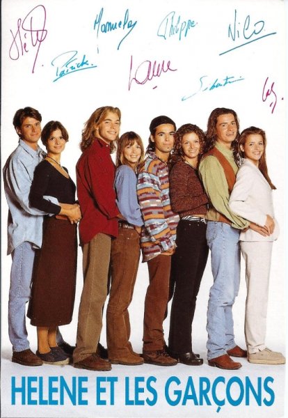 Герои сериала Элен и ребята