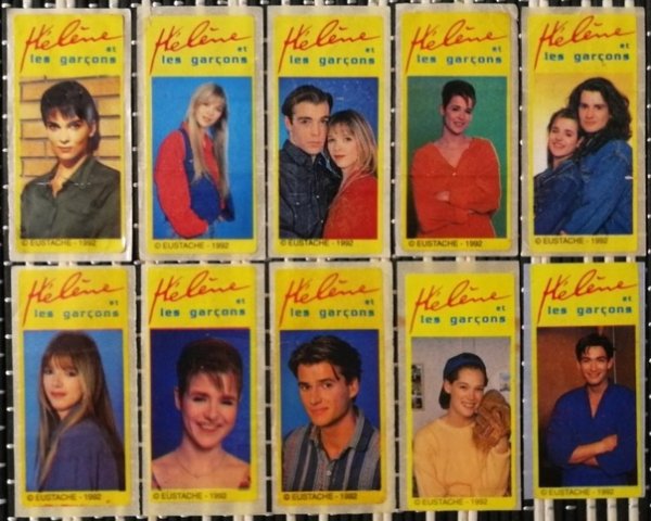 Наклейка Helene et les garcons 1992