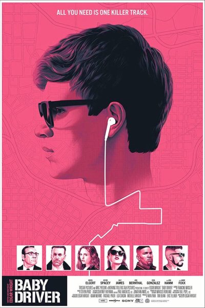 Малыш на драйве фильм плакат