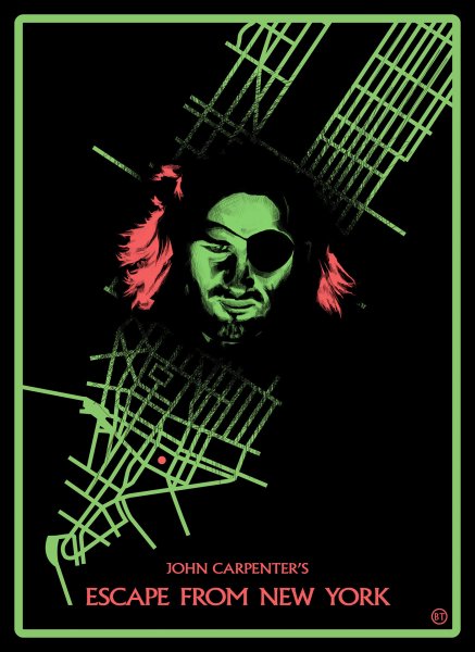 Джон Карпентер побег из Нью Йорка (1981)