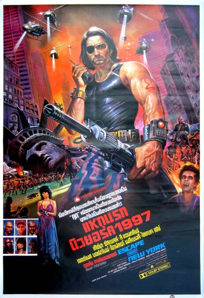 Постеры побег из Нью-Йорка - Escape from New York (1981)