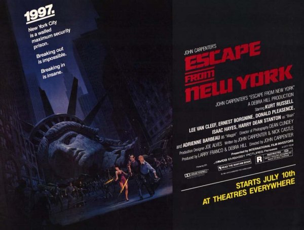 Побег из Нью-Йорка машина