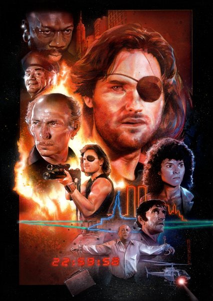 Escape from New York 1981 Art