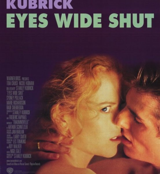 С широко закрытыми глазами фильм 1999 Постер