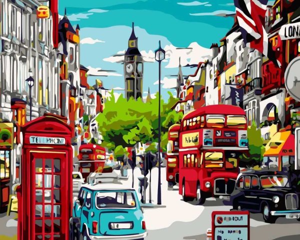 Винтажные плакаты городов