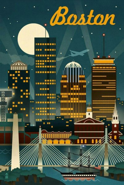 Постер "черно-белое"