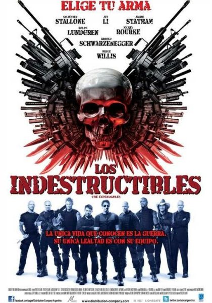 The Expendables 2010 Постер