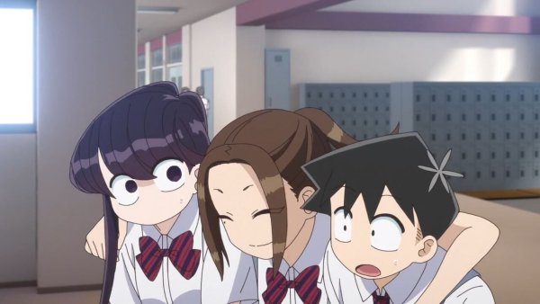 У Коми-Сан проблемы с общением аниме