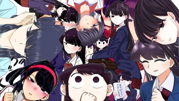 У Коми-Сан проблемы с общением аниме Постер