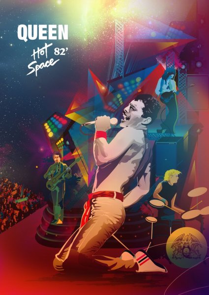 Группа Queen poster