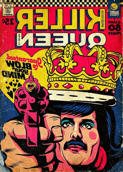 Плакат группы Квин