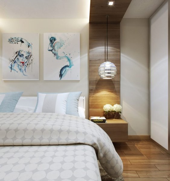 Горизонтальная картина в спальню