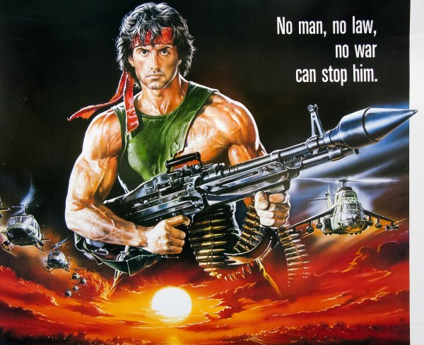 Рэмбо первая кровь Постер