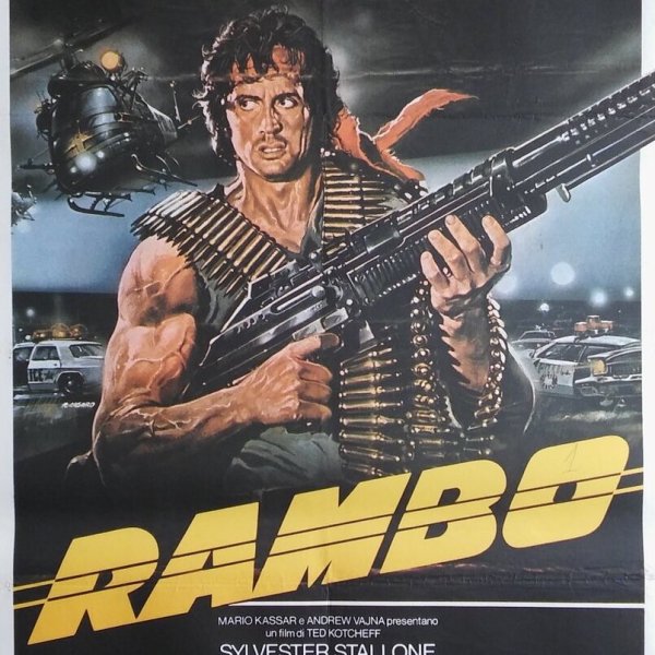 Рэмбо фильм 1982 Постер