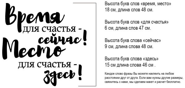 Время для счастья сейчас