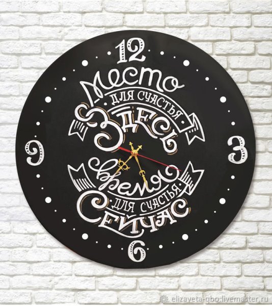 Плакат «сейчас и здесь»