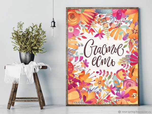 Постеры с надписями