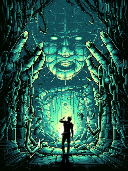 Постеры фильмов ужасов арт