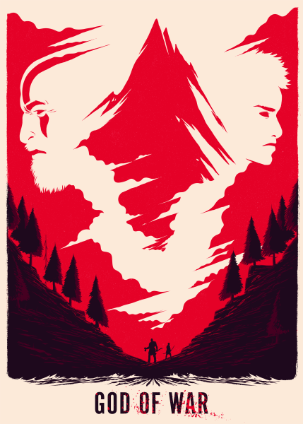 God of War 2018 Постер