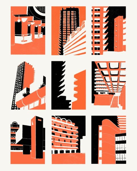 Постер архитектура