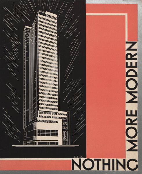 Современная архитектура плакат