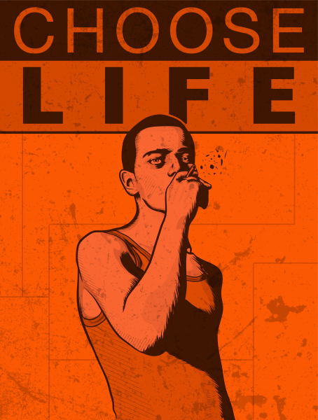 Trainspotting 1996 Постер