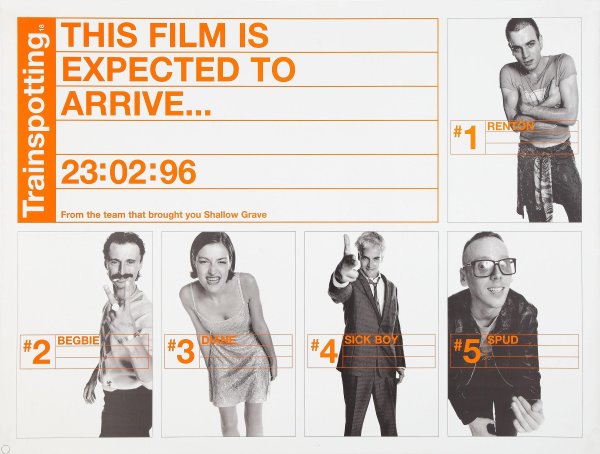 Trainspotting 1996 Постер