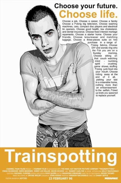 На игле фильм Постер