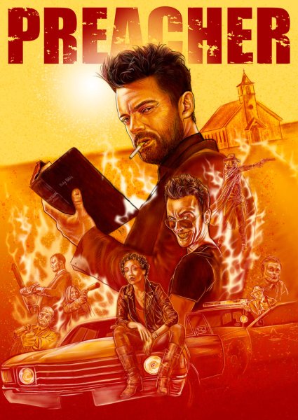 Проповедник сериал Постер