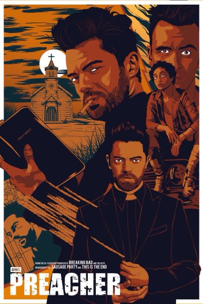 Проповедник сериал Постер