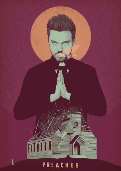 Проповедник Кэссиди Постер