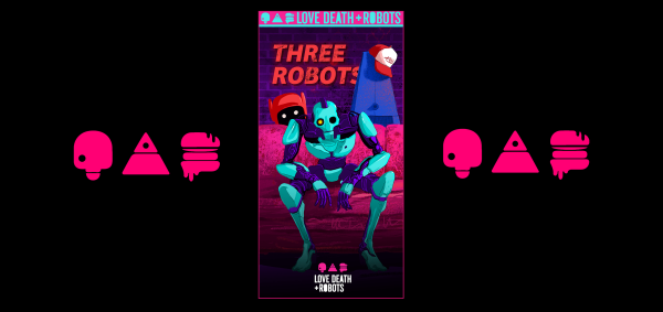 Любовь смерть и роботы Постер