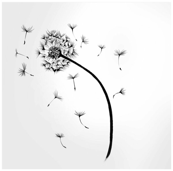 Одуванчик Минимализм