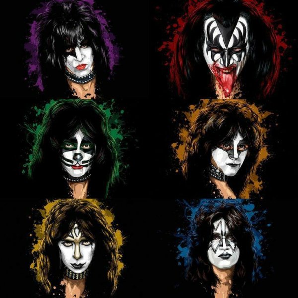 Группа Кисс арт