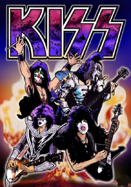 Плакаты группы Кисс