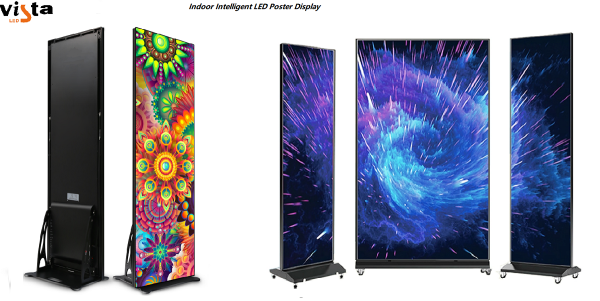 Плакат с лед дисплеем